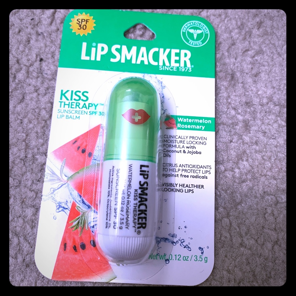 lip smacker watermelon rosemary lip balm